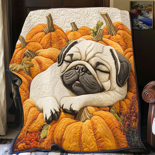 Lovely Pug WX2203030CL Quilt