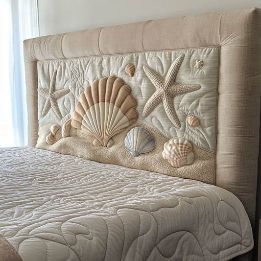 Low Tide Lullaby WJ1712020CL Quilted Headboard Slipcover