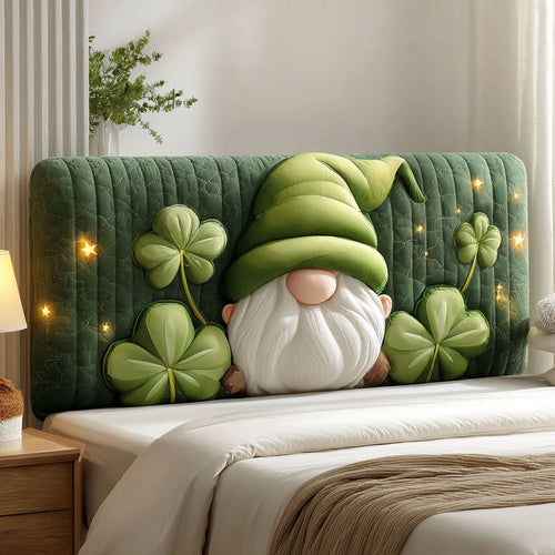 Lucky Hollow Gnome WJ0501051CL Quilted Headboard Slipcover