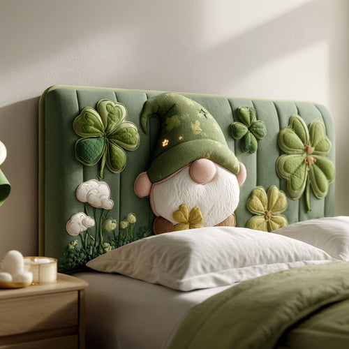 Lucky Little Gnome WJ3112009CL Quilted Headboard Slipcover