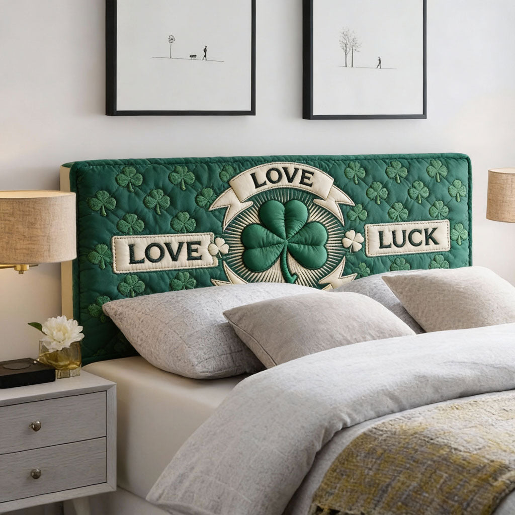 Lucky Love WJ0501033CL Quilted Headboard Slipcover