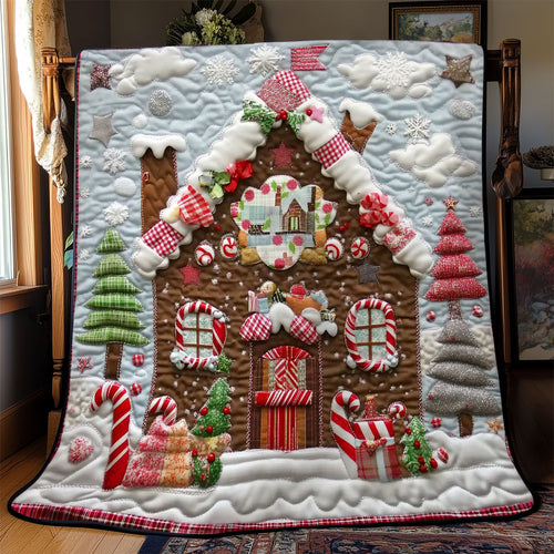 Magical Gingerbread Village YR0502015CL Quilt