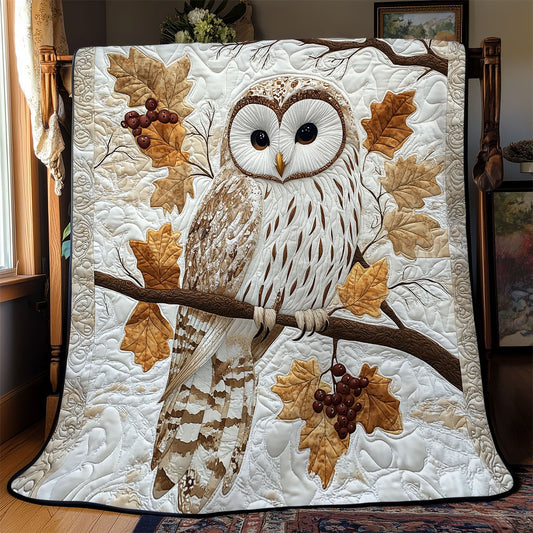 Majestic Autumn Owl YR0502004CL Quilt
