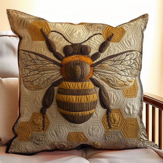 Majestic Bee WX0403114CL Quilt Pillow Case