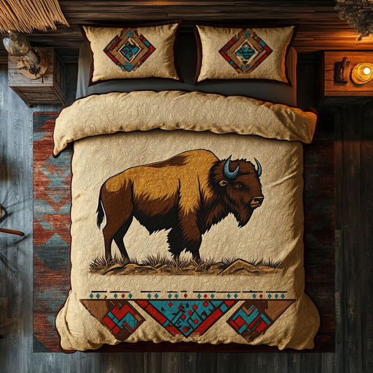 Majestic Bison WU1902016CL Duvet Cover Set