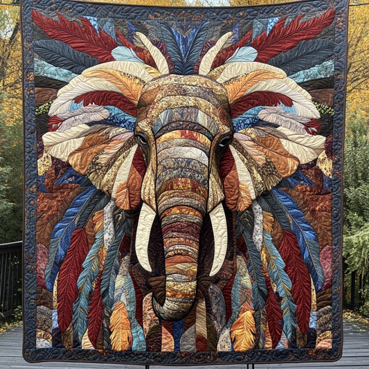 Majestic Elephant WU2612075CL Quilt