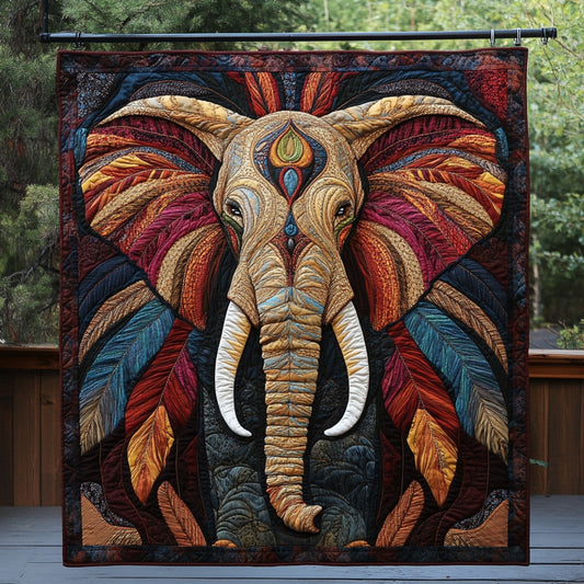 Majestic Elephant WU2612076CL Quilt