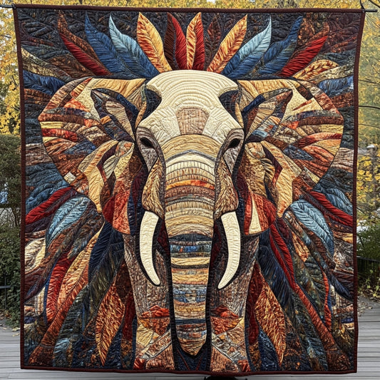 Majestic Elephant WU2612077CL Quilt