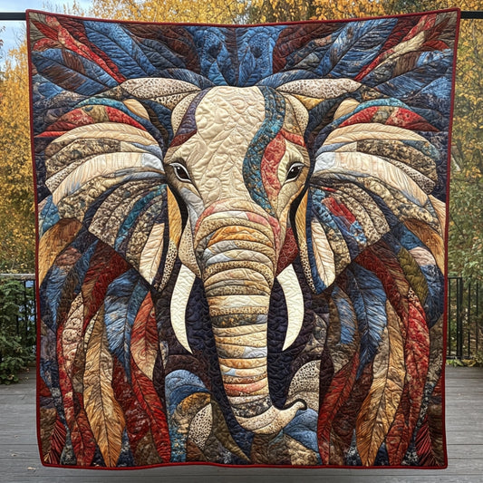 Majestic Elephant WU2612079CL Quilt