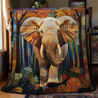 Majestic Elephant YR0702004CL Quilt