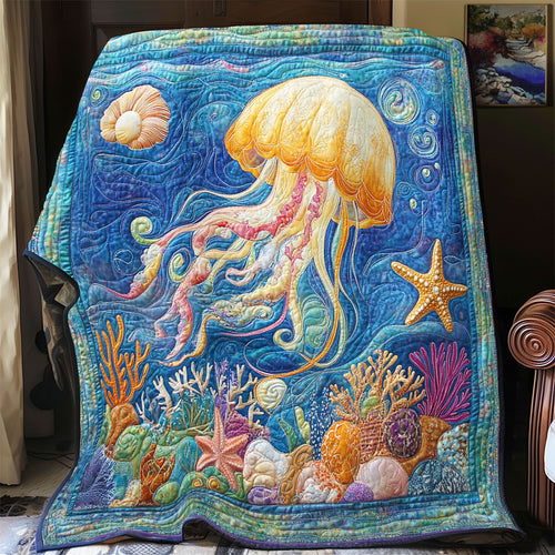 Marine Jellyfish WX2203034CL Quilt