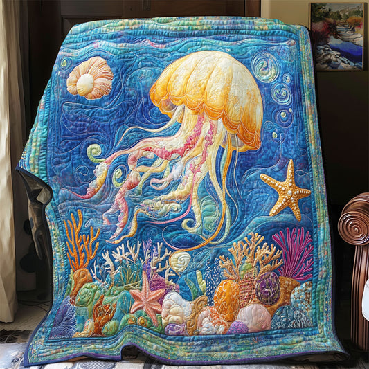 Marine Jellyfish WX2203034CL Quilt
