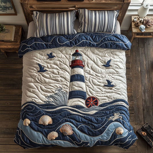 Marine Lighthouse WX2403036CL Duvet Cover Set