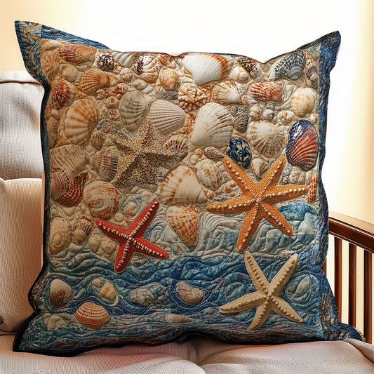 Marine Seashell WX0303134CL Quilt Pillow Case