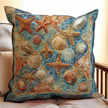 Marine Seashell WX2003060CL Quilt Pillow Case