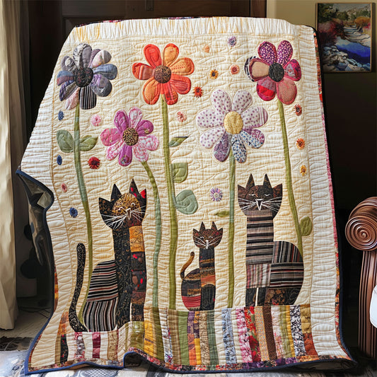 Meow & Bloom YR3001015CL Quilt