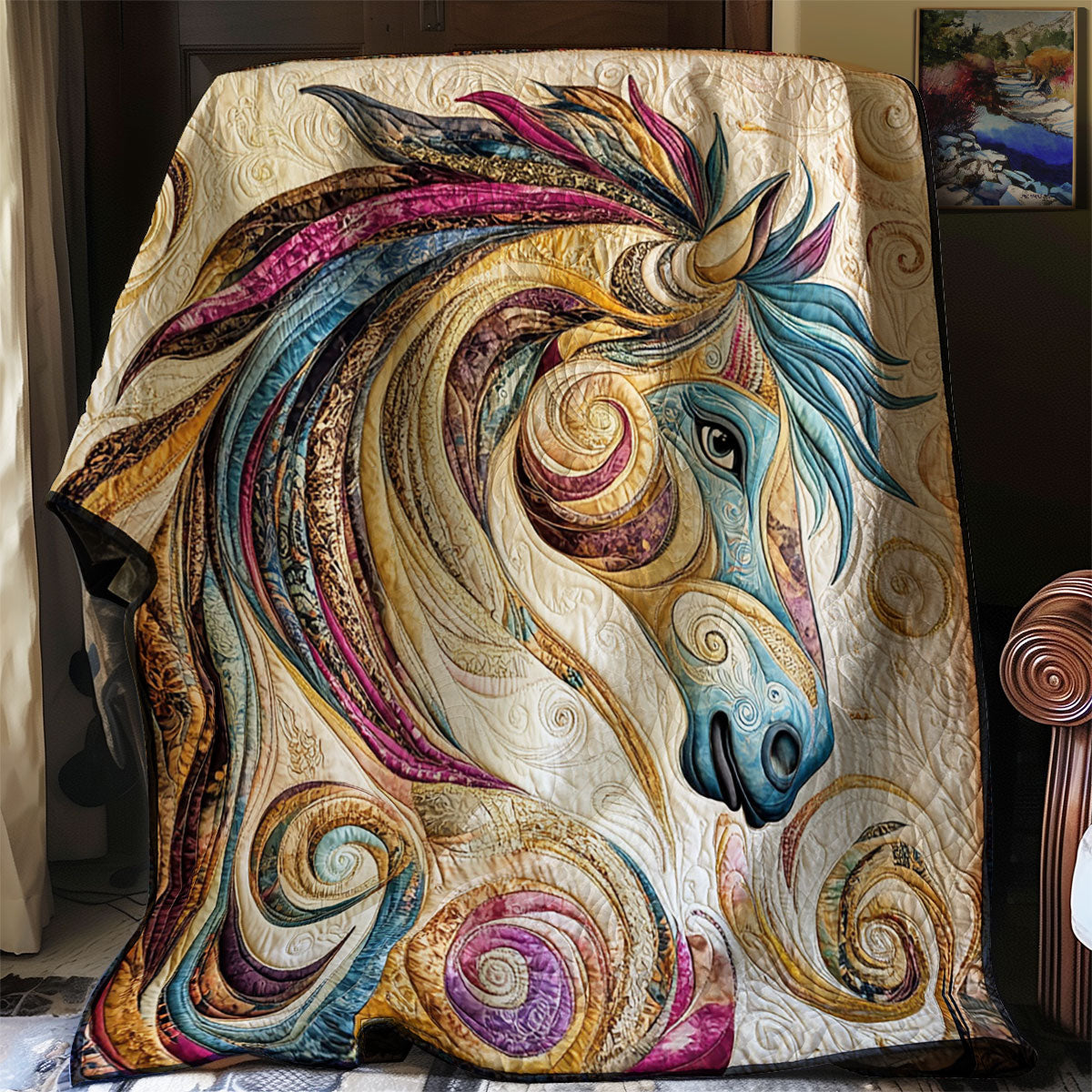 Artistic Horse WJ2003004CL Quilt