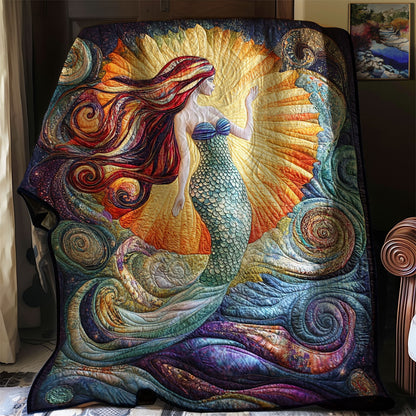 Beautiful Mermaid WJ1903005CL Quilt