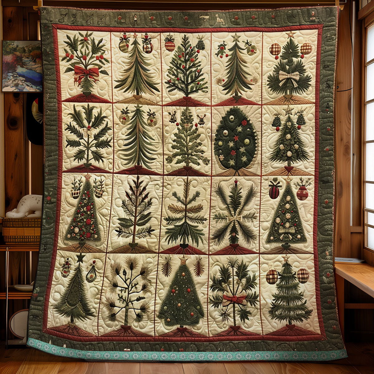 Christmas Tree WN1709019CL Quilt