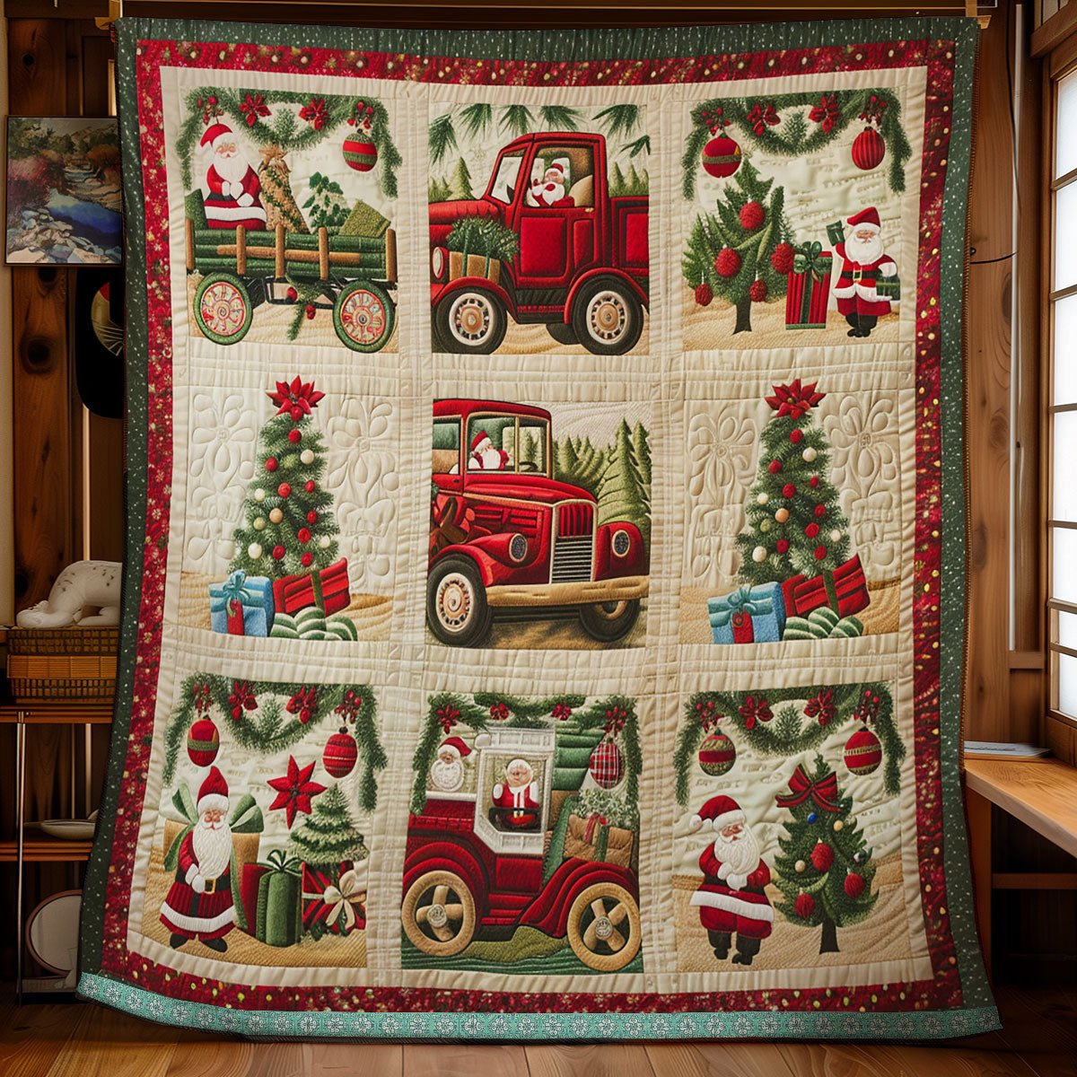 Christmas Wonderland WN1709026CL Quilt