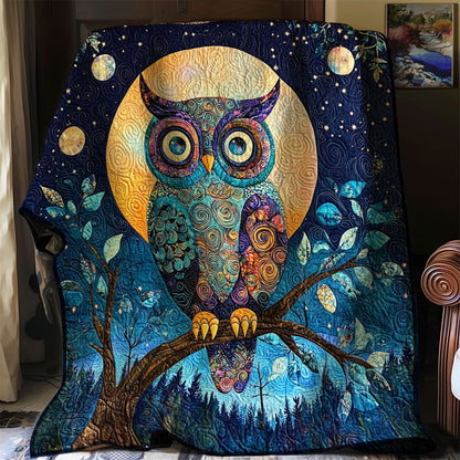 Dreamy Forest Owl WJ2203007CL Quilt