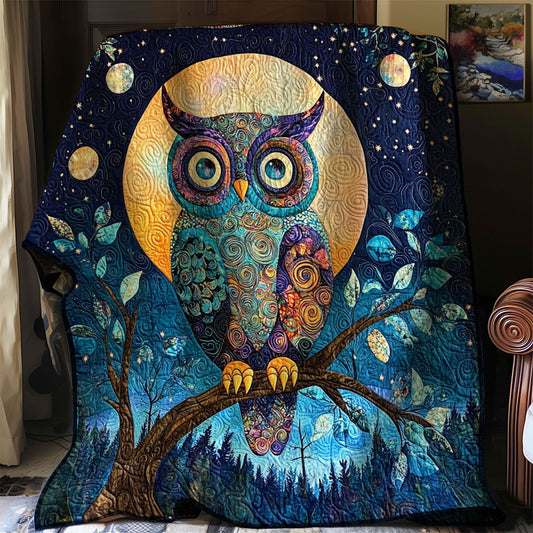 Dreamy Forest Owl WJ2203007CL Quilt