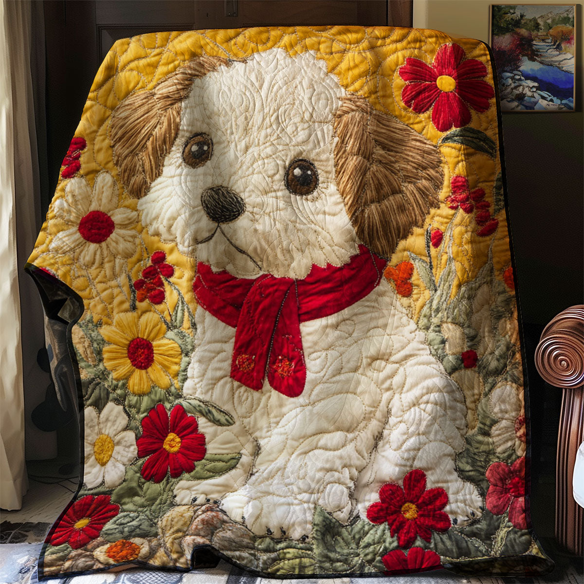 Little Puppy WJ2103011CL Quilt