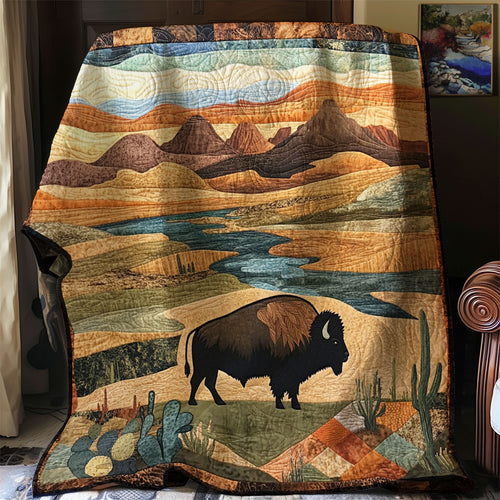 Native Bison WJ2203019CL Quilt