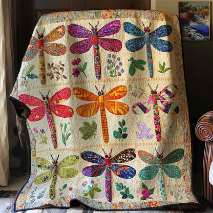 Patchwork Dragonfly WJ0702014CL Quilt