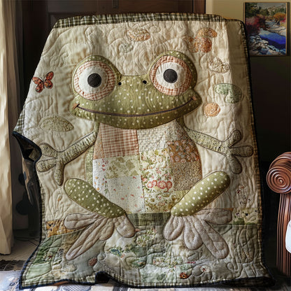 Patchwork Frog WJ2103020CL Quilt