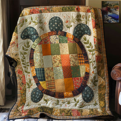 Patchwork Turtle WJ0702017CL Quilt