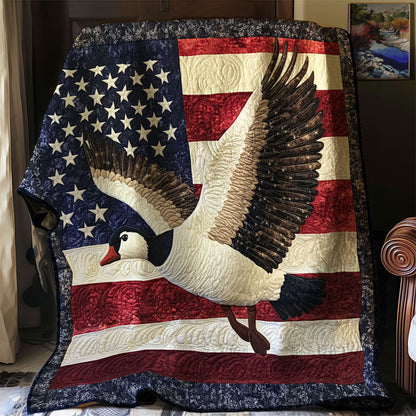 Patriotic Geese WJ0702023CL Quilt