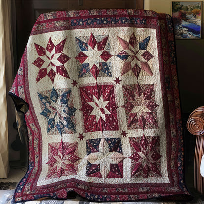 Patriotic Star WJ1202017CL Quilt