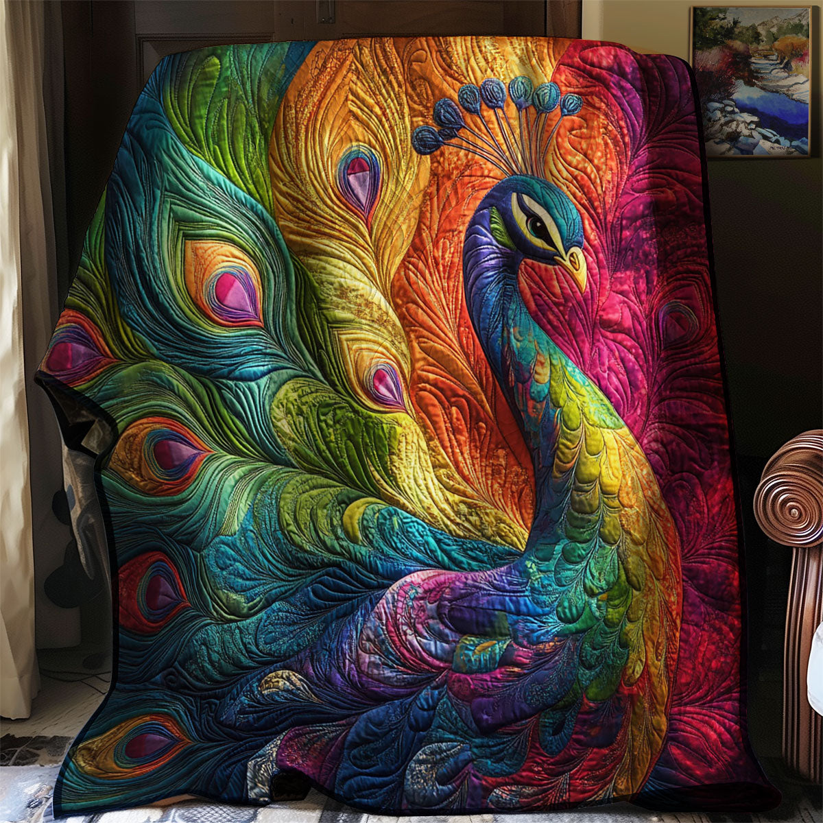 Peacock WJ2203021CL Quilt