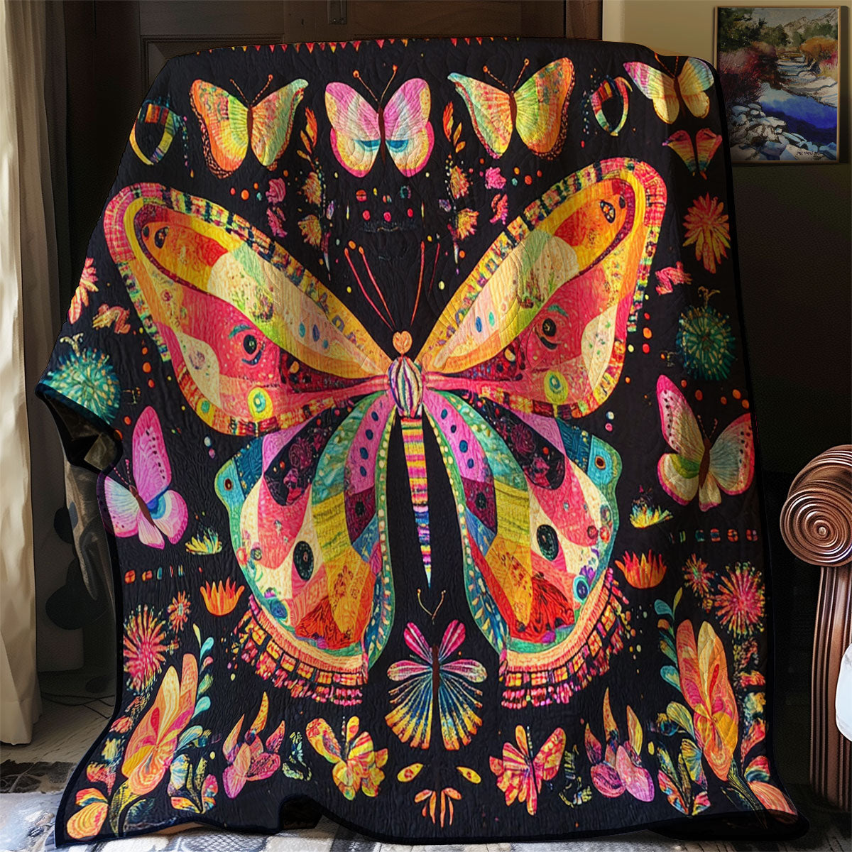 Rainbow Wings WJ1203028CL Quilt
