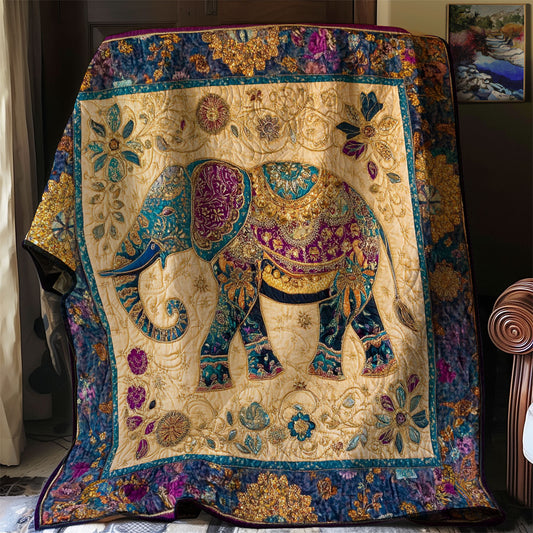 Regal Elephant Elegance WJ1903024CL Quilt