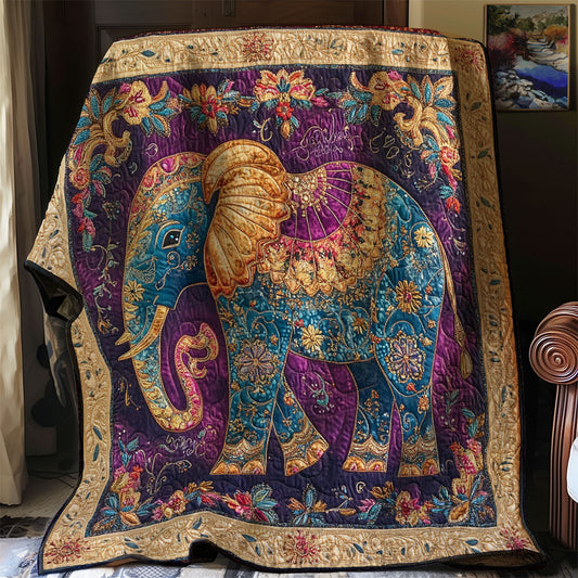 Regal Elephant Elegance WJ1903025CL Quilt