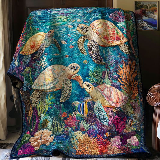 Sea Turtle WJ1903029CL Quilt