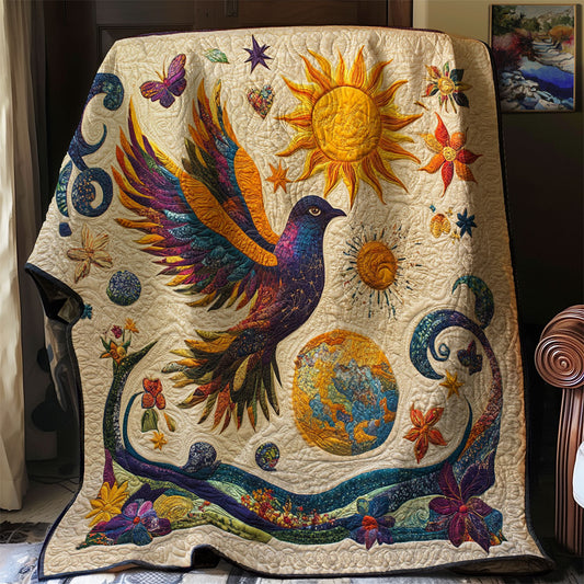 Stellar Peace Dove WJ0602037CL Quilt