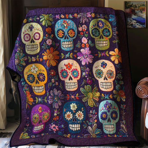 Sugar Skull WJ2003035CL Quilt