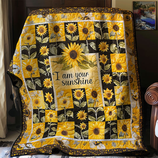 Sunflower Shine WJ2103034CL Quilt