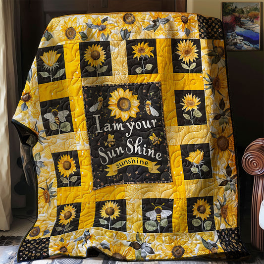 Sunflower Shine WJ2203032CL Quilt