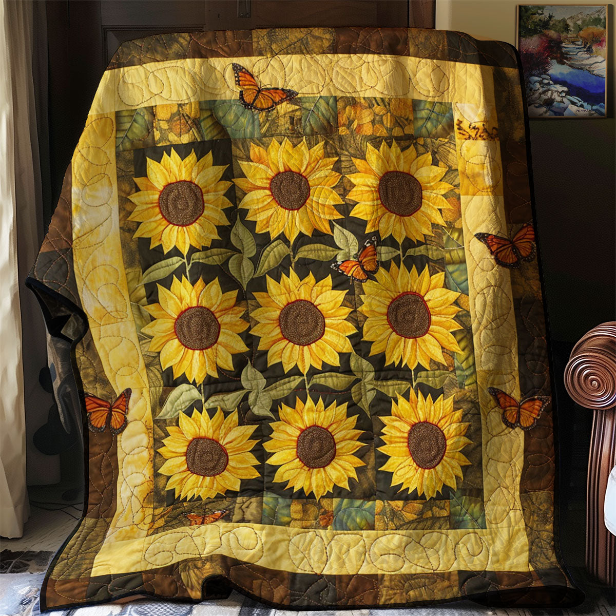 Sunflower WJ2003038CL Quilt