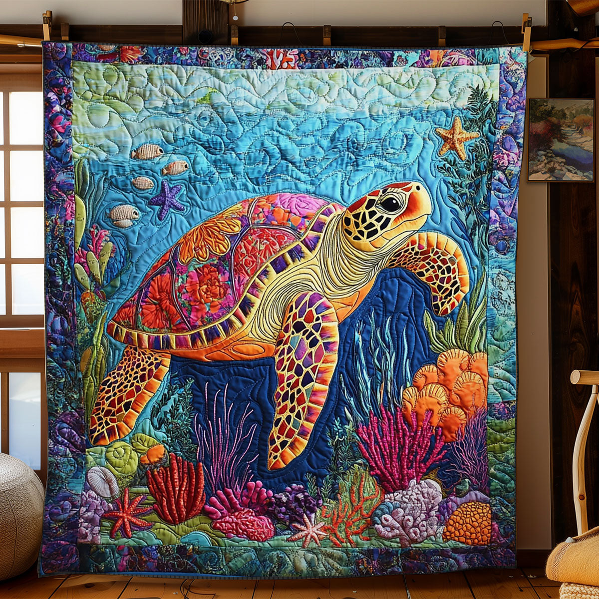 Turtle WJ0602043CL Quilt