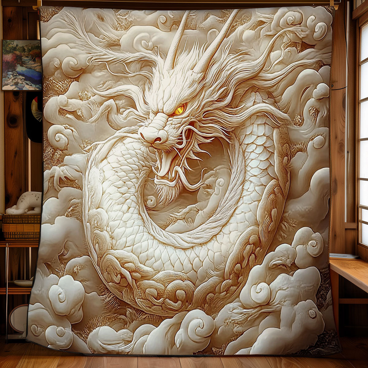 Celestial Dragon WU1601005CL Quilt