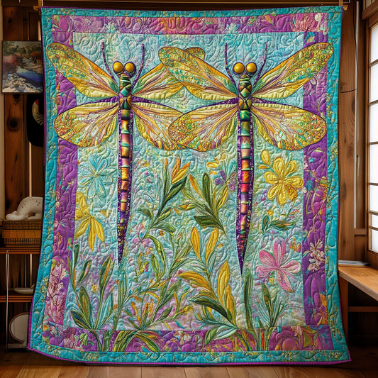 Dragonfly WU0101067CL Quilt