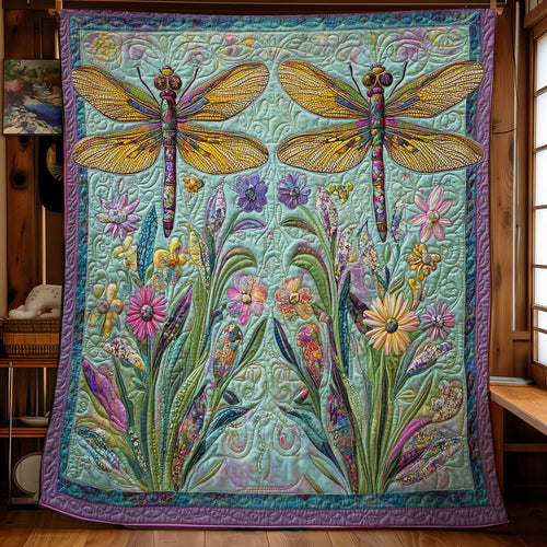 Dragonfly WU0101068CL Quilt