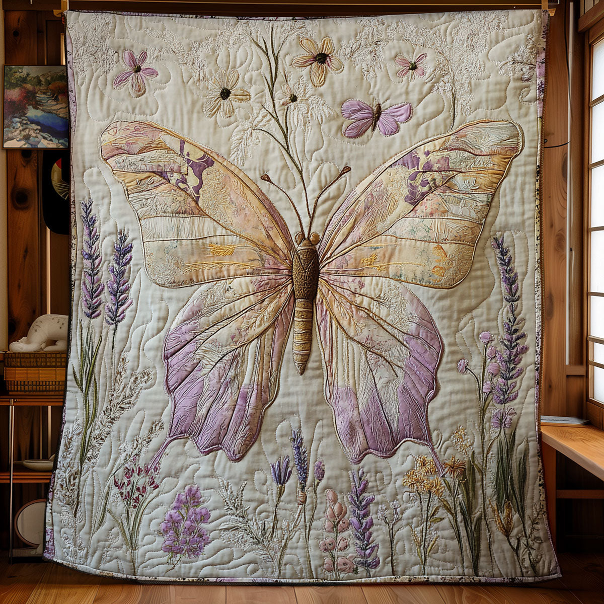 Ethereal Butterfly WU1902009CL Quilt