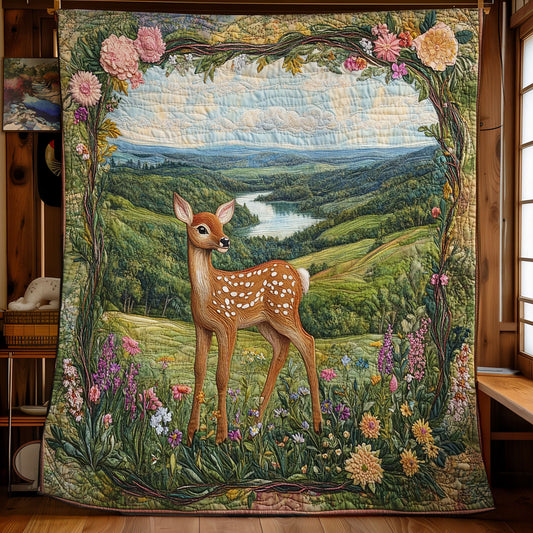 Fawn's Golden Haven WU1203035CL Quilt