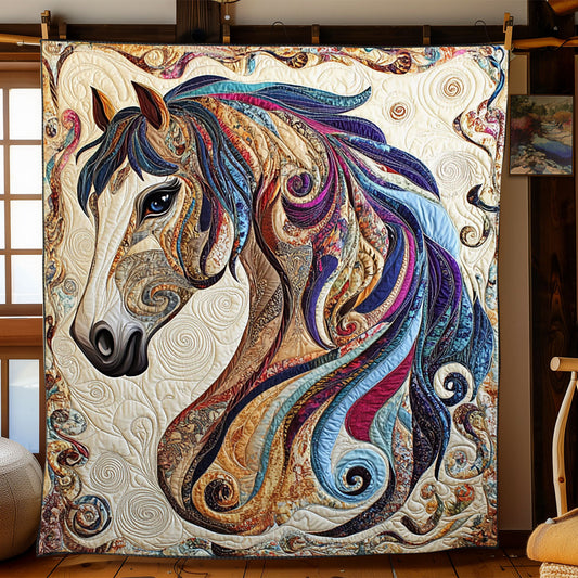 Artistic Horse WJ2003006CL Quilt